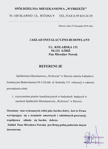 Referencje